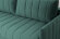 Прямой диван Пекин вариант 3 (Моро зеленый)