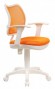 Рабочее кресло Б05 W Оранжевая Сетка