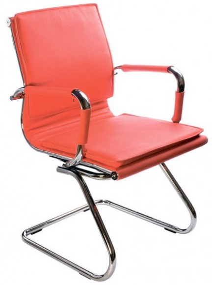 Рабочее кресло Б 19 кожзам Красный