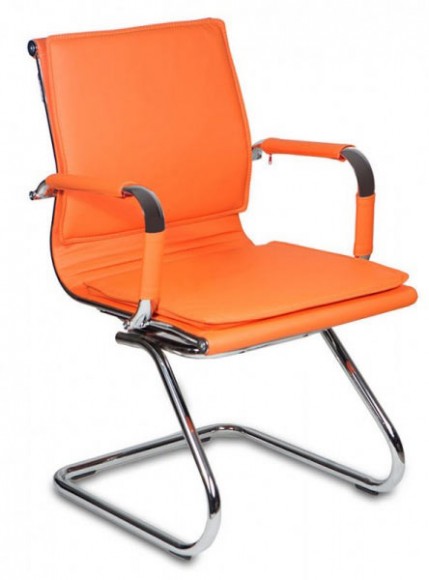 Рабочее кресло Б 19 кожзам Оранжевый