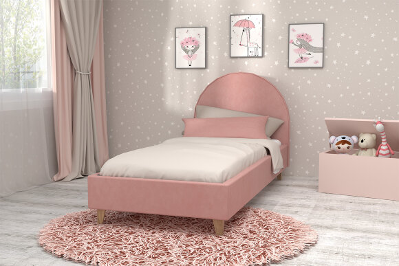 Кровать 014 Розовая
