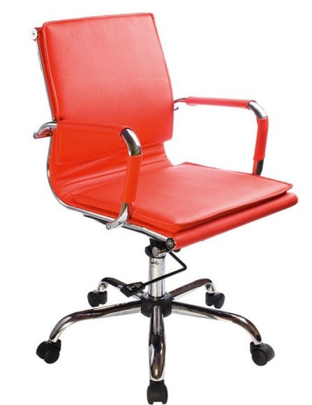 Рабочее кресло Б18 кожзам Красный