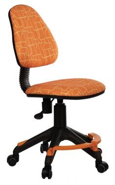 Детское кресло Б03 F Оранжевый жираф
