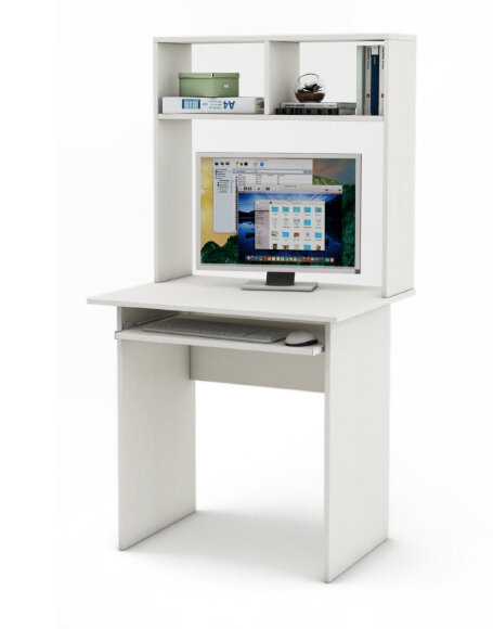 Письменный стол Лайт 1К с надстройкой