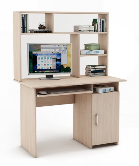 Письменный стол Лайт 3К с надстройкой
